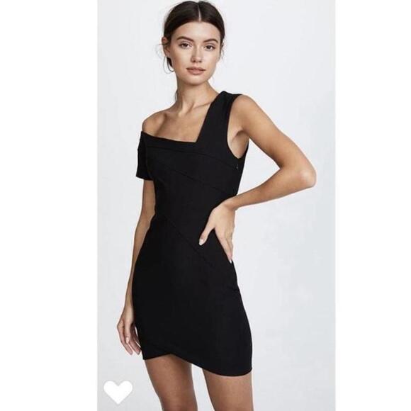 CINQ A SEPT black Coralisa mini dress nwt - Picture 1 of 9